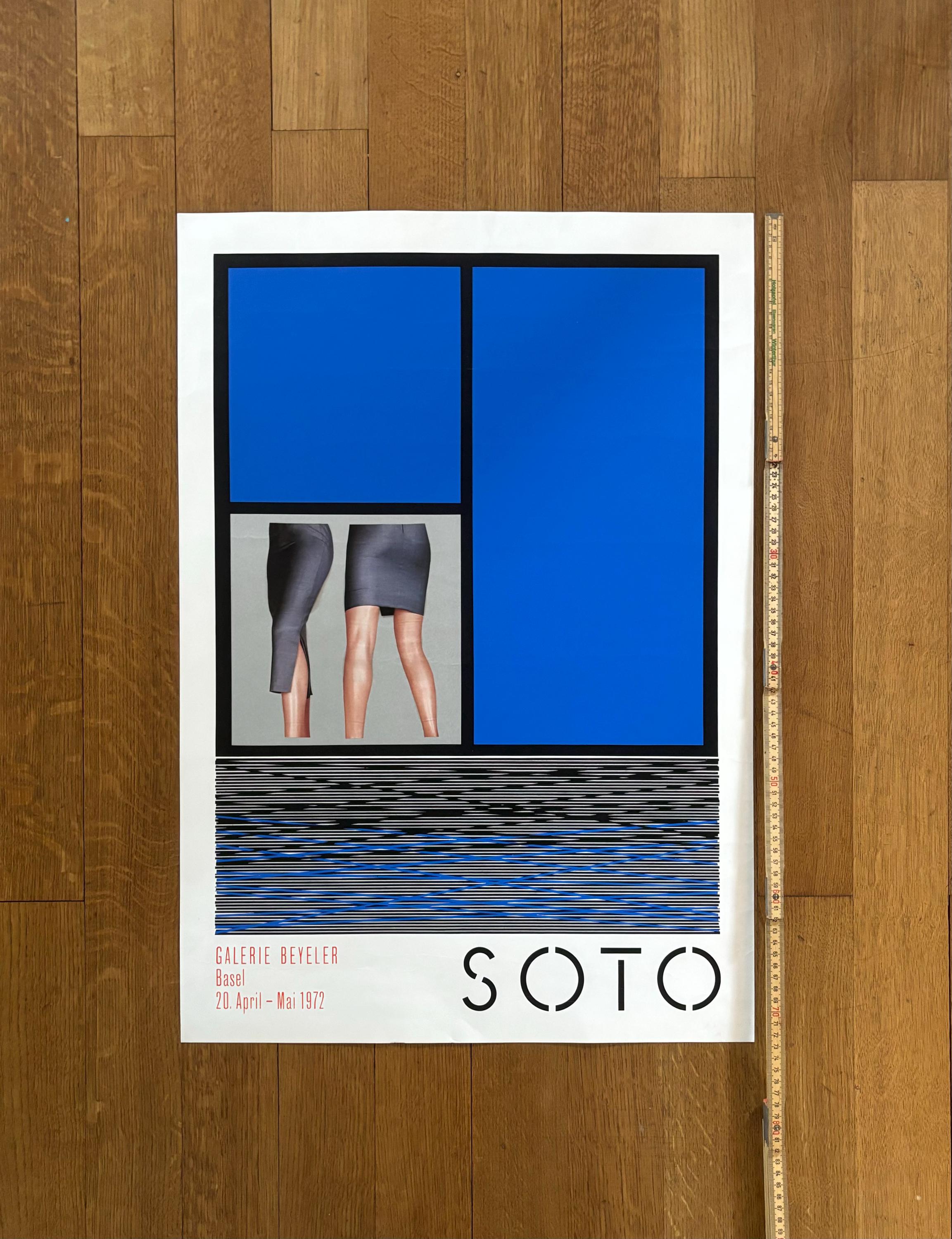 Jesús Rafael Soto originales Kunstplakat – 51×73 cm (20.1"×28.7")