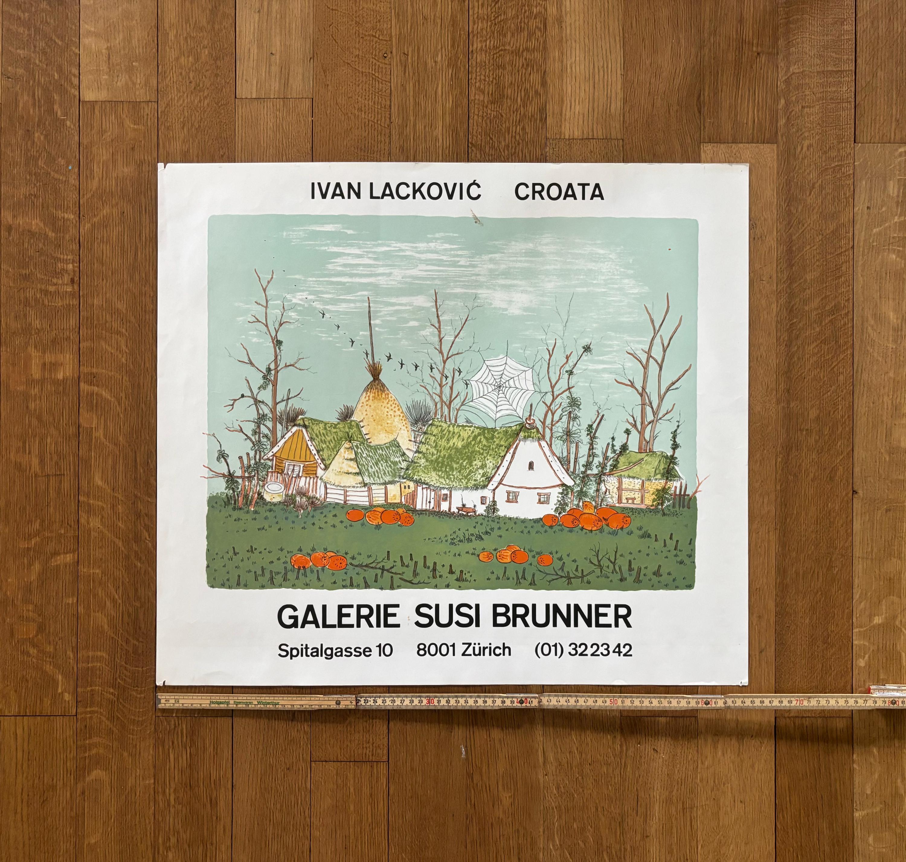 Ivan Lacković Original-Kunstposter – 25.6"×22.6" (65×57.5cm)