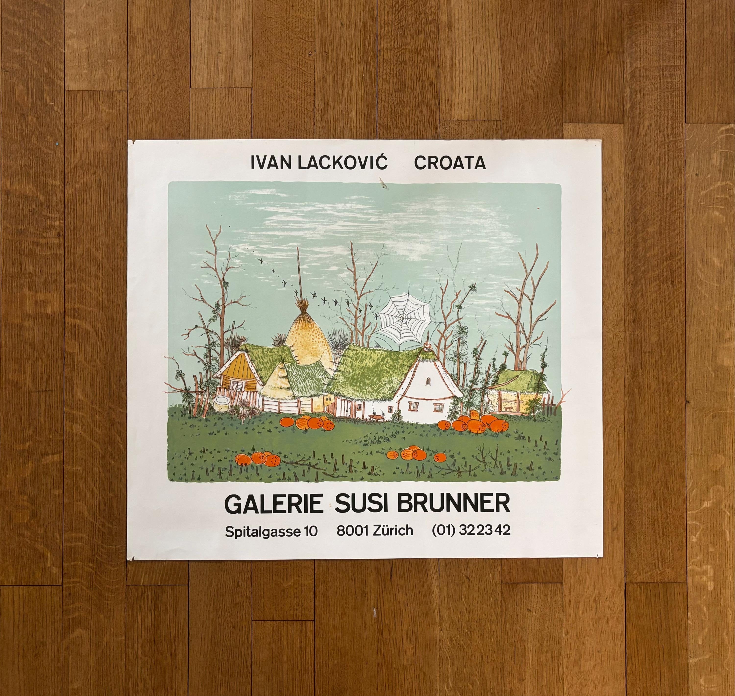 Ivan Lacković Original-Kunstposter – 25.6"×22.6" (65×57.5cm)