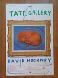 David Hockney original poster used - 19.9"×29.9" (50.5×76cm)