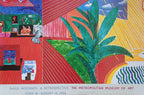 David Hockney original poster used - 36.0"×23.8" (91.5×60.5cm)