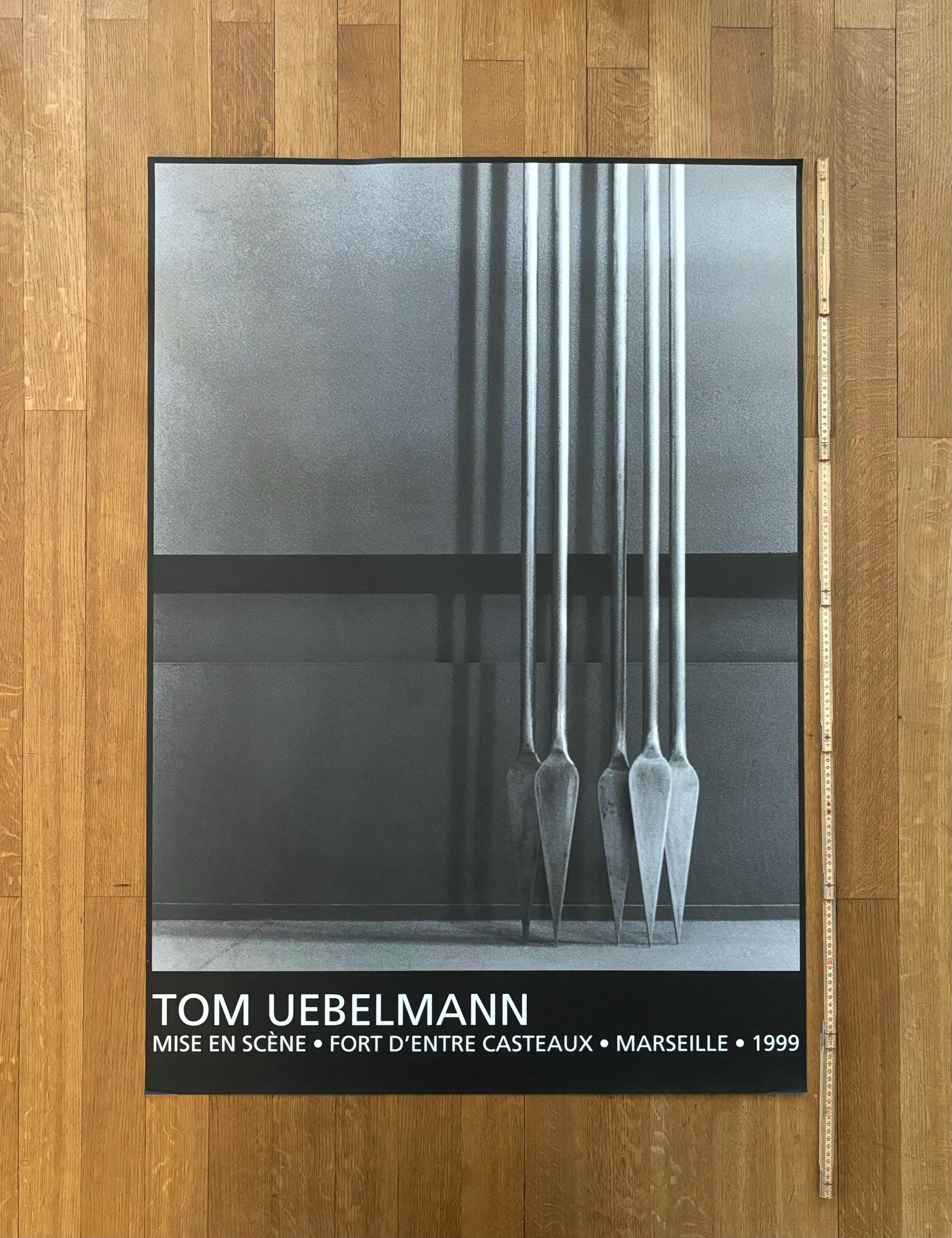 Tom Uebelmann Original art exhibition poster - 35.4"×50.4" (90×128cm)