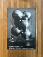 Tom Uebelmann Original art exhibition poster - 35.4"×50.4" (90×128cm)