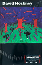 David Hockney original art poster - 23.0"×35.2" (58.5×89.5cm)