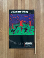 David Hockney original art poster - 23.0"×35.2" (58.5×89.5cm)