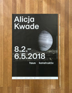 Alicja Kwade original photography poster - 35.4"×50.2" (90×127.5cm)