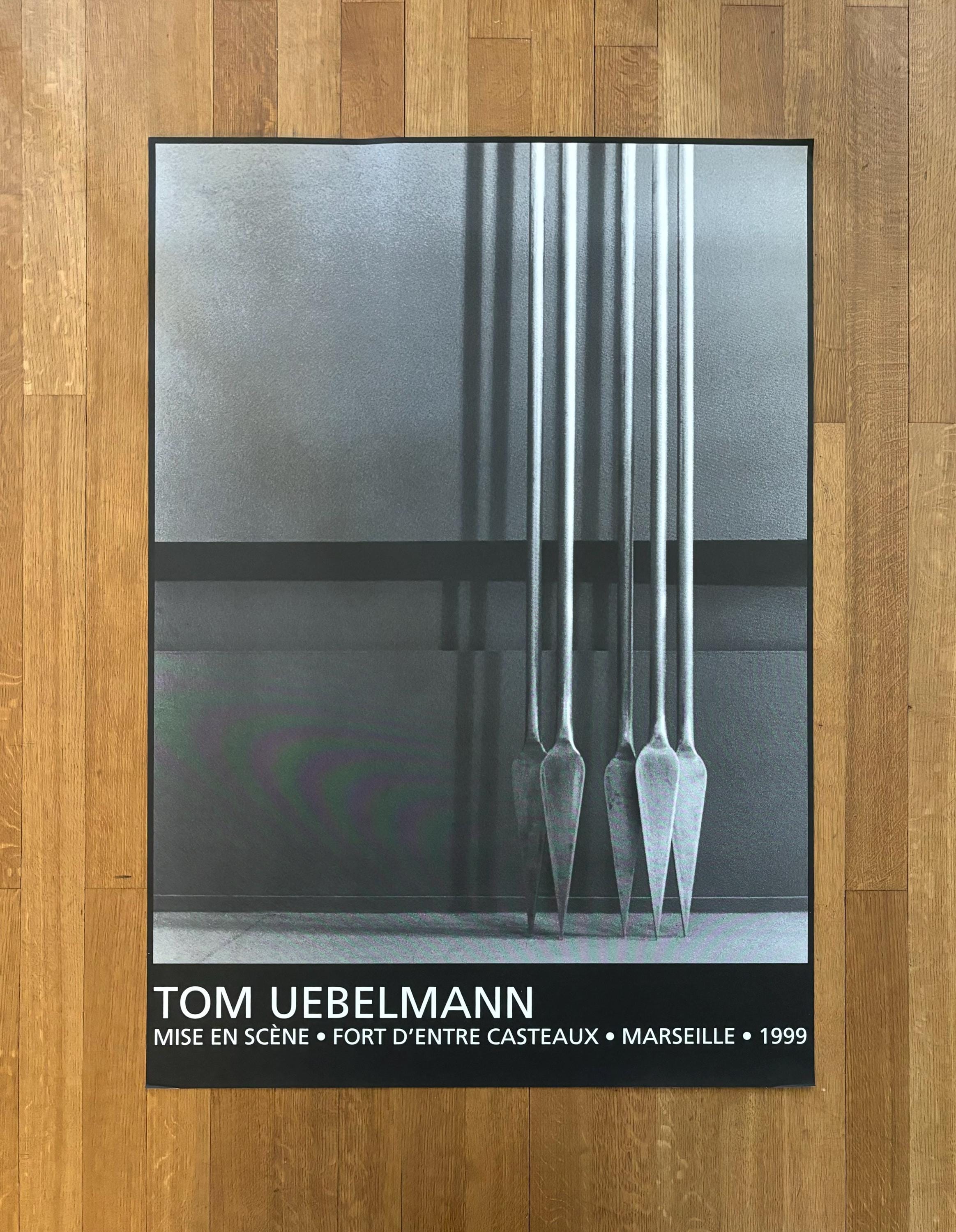Tom Uebelmann Original art exhibition poster - 35.4"×50.4" (90×128cm)