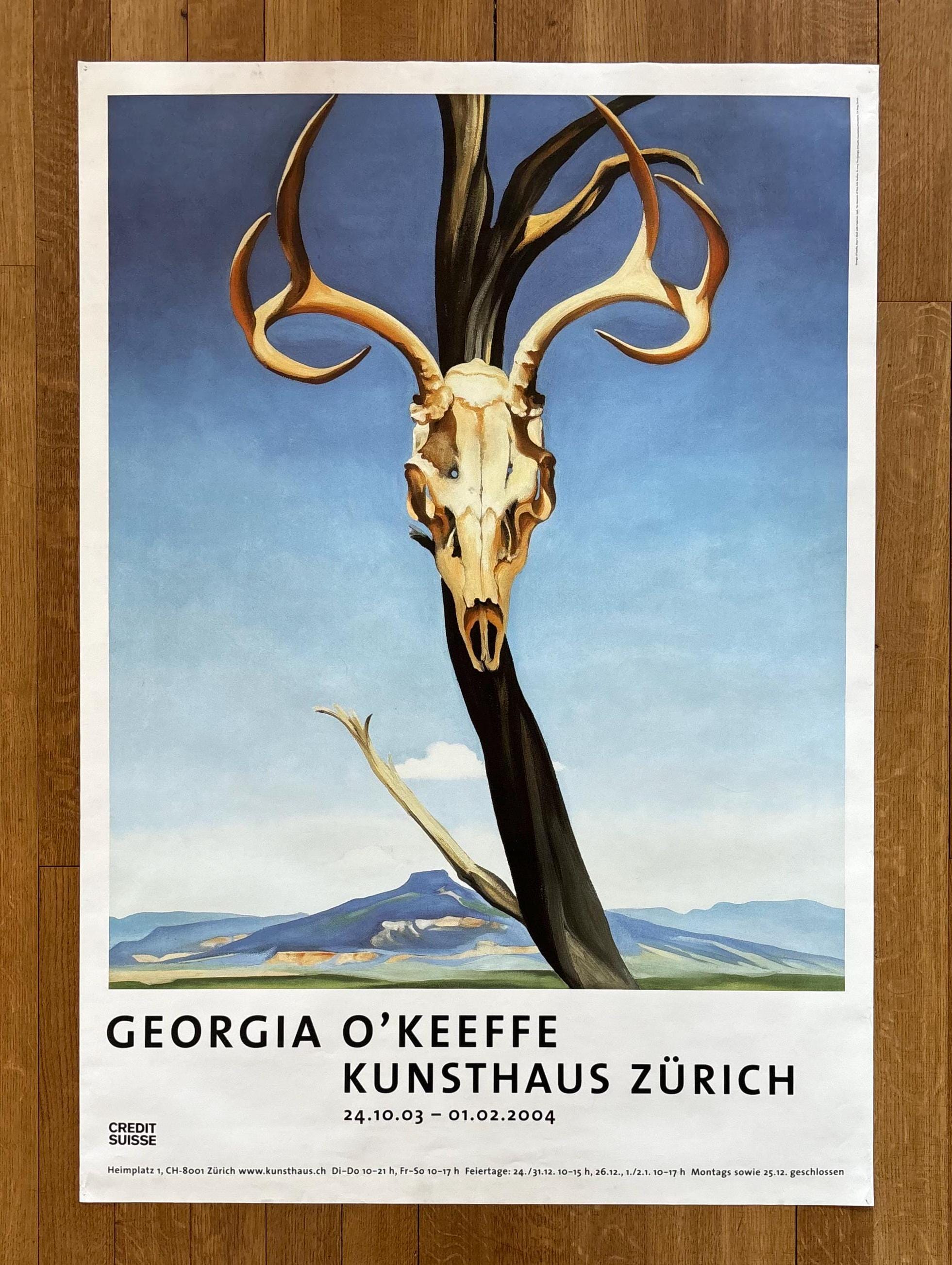 Georgia O'Keeffe Originalkunst-Poster – 89,5×128 cm