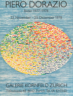 Piero Dorazio Original-Kunstplakat – 83×62,5 cm