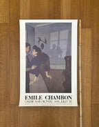 Affiche originale de l'exposition Emile Chambon - 48×71,5cm (18.9"×28.1")