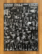 Bernhard Luginbühl original art exhibition poster - 35.6"×50.4" (90.5×128cm)