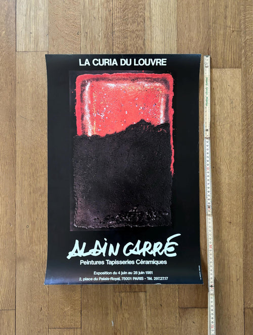 Alain Carré art exhibition poster - 15.7"×23.6" (40×60cm)