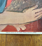 Charles Hindenlang original art poster - 25.2"×40.2" (64×102cm)